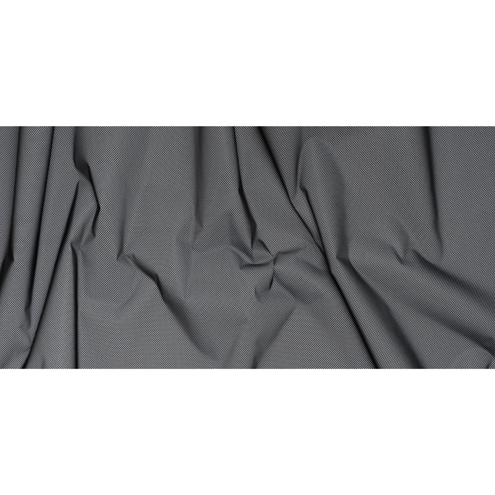 Bonded Mesh and Reflective Fabric - Silver Gray and Black Full