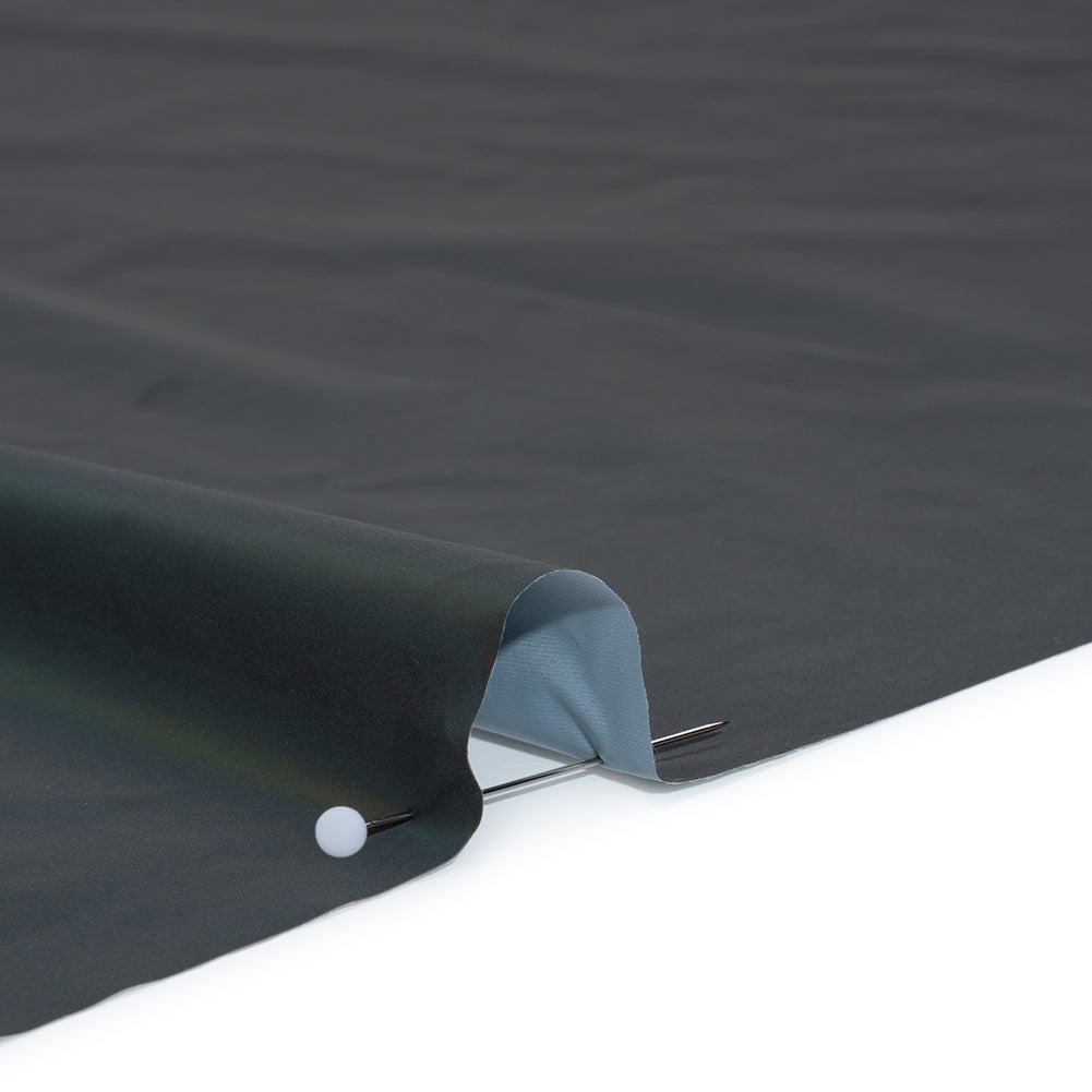 Super Soft Reflective Fabric - Rainbow on Black - Detail