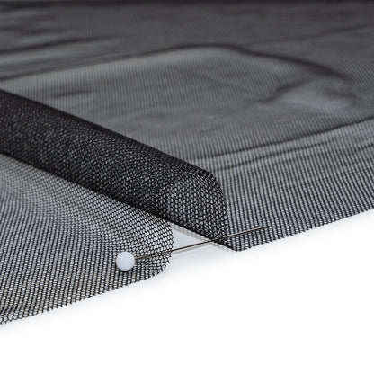 Polyester Mesh - Black - Designer Deadstock