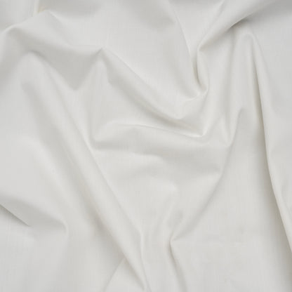 Cotton Blend Stretch Denim - White - Deadstock
