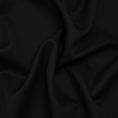 Wool Twill Suiting by Alexander McQueen - Black - Designer Deadstock