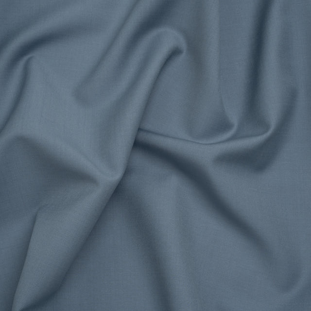 Summer Weight Wool Suiting by Alexander McQueen - Light Blue - Designer Deadstock