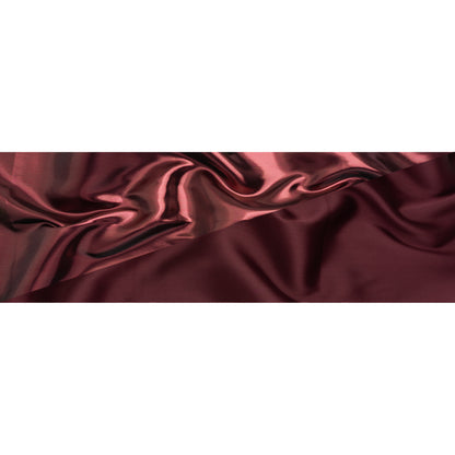 Double Faced Lame Mikado - Wine - Sara Collection