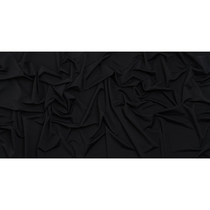 Yaya Han Matte Nylon Spandex Tricot Knit with 4-Way Stretch - Black - Cosplay Collection