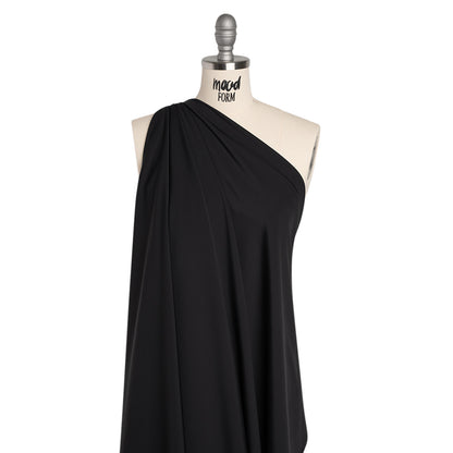 Yaya Han Matte Nylon Spandex Tricot Knit with 4-Way Stretch - Black - Cosplay Collection