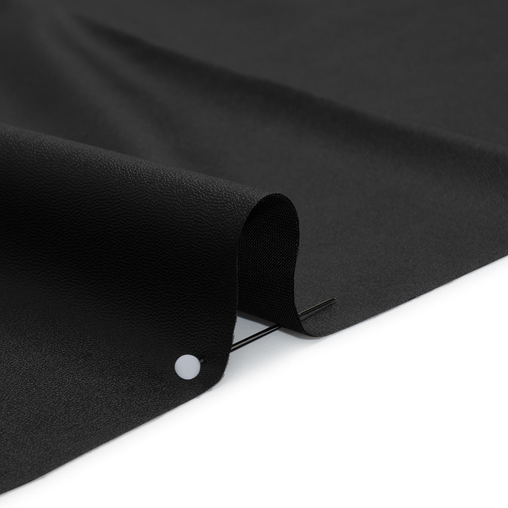 Yaya Han Stretch Faux Leather/Pleather - Pebbled Black - Cosplay Collection - Detail