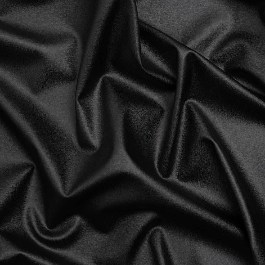 Yaya Han Stretch Faux Leather/Pleather - Pebbled Black - Cosplay Collection