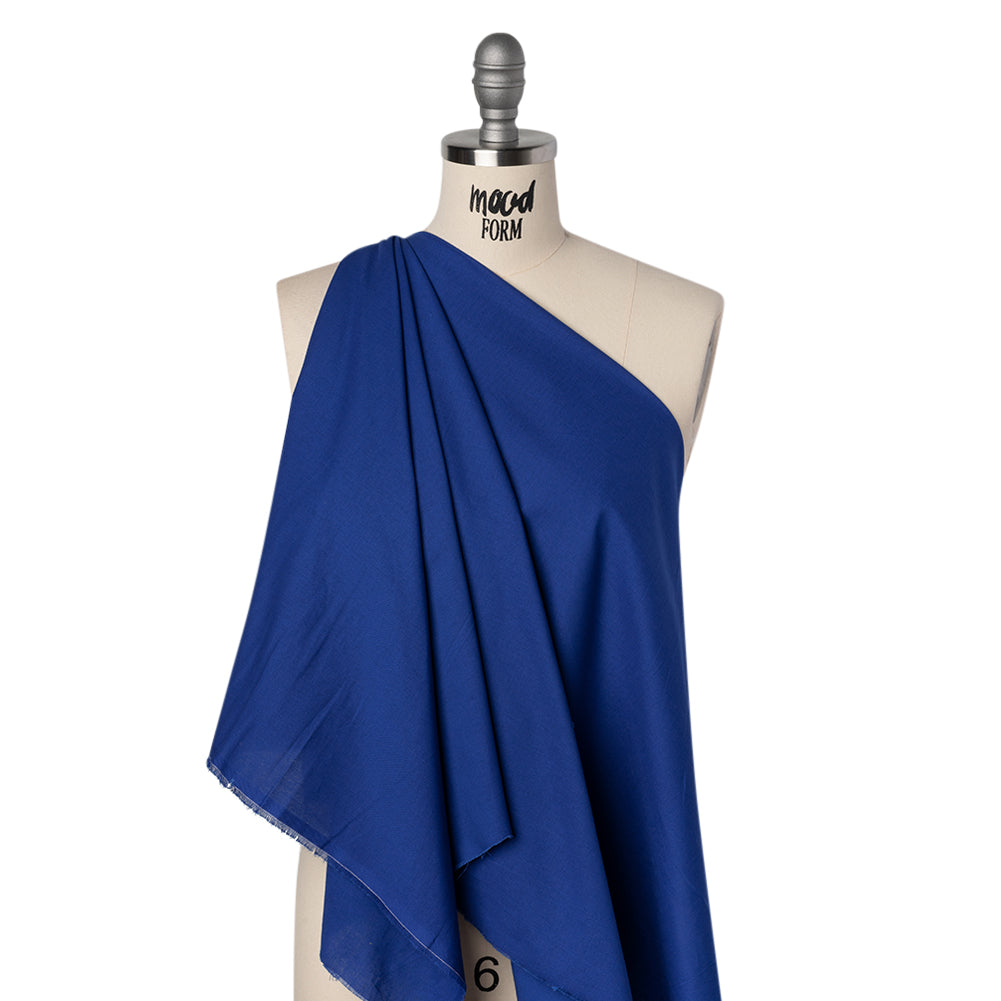 Sew Classic Solid Quilting Cotton Fabrics - Dark Royal Blue Drape
