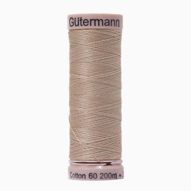 Gutermann 60 Wt Natural Cotton Thread 200m - 1140 Pongee