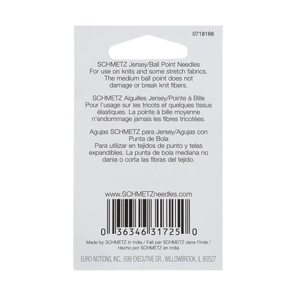 Schmetz Jersey/Ball Point Machine Needles - 70/10 - 5 ct