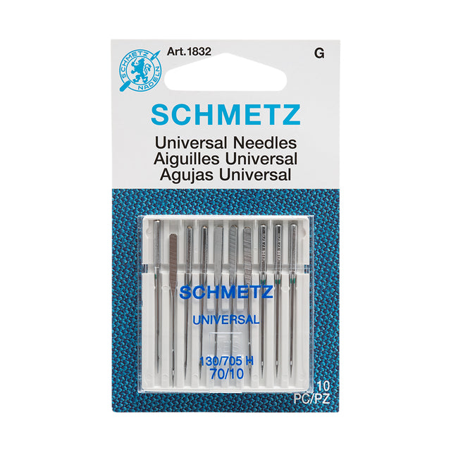 Schmetz Universal Machine Needles - 70/10 - 10 ct