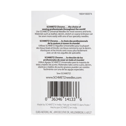 Schmetz Chrome Universal Machine Needles - 80/12 - 10 ct