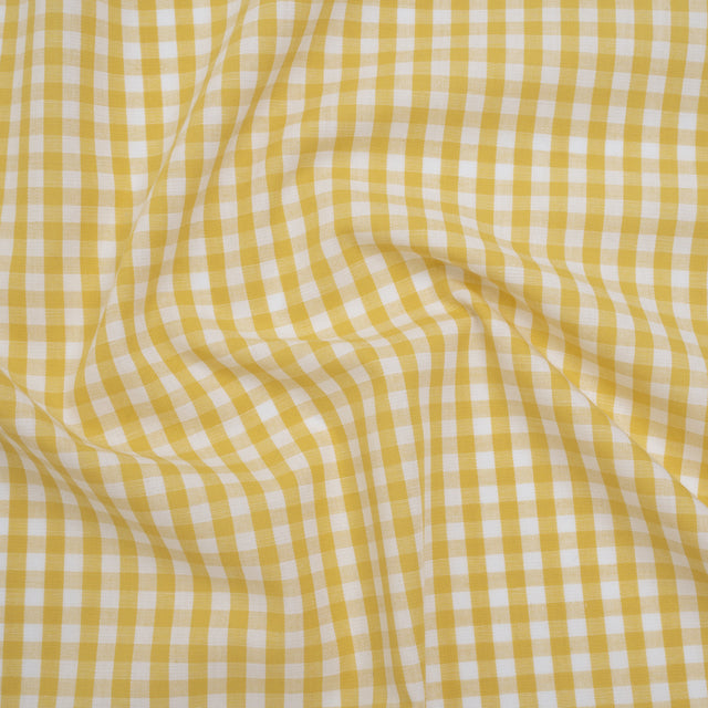 Cotton Gingham 0.25" - Yellow - Londrina Collection