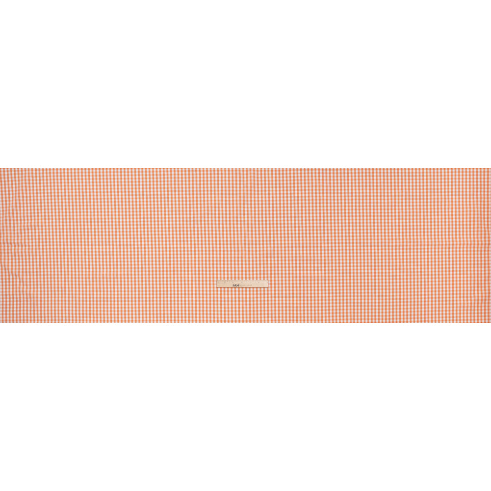 Cotton Gingham 0.25" - Orange - Londrina Collection - Full