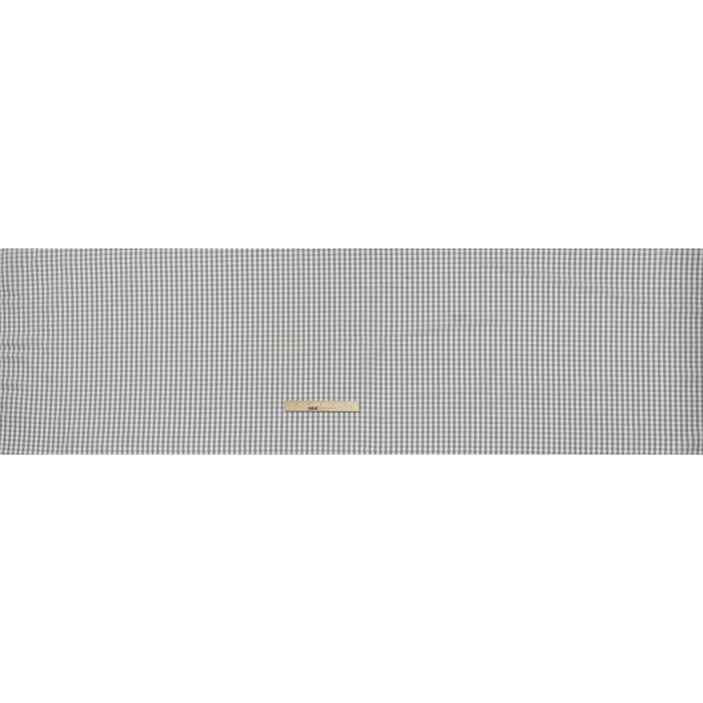 Cotton Gingham 0.25" - Gray - Londrina Collection - Full
