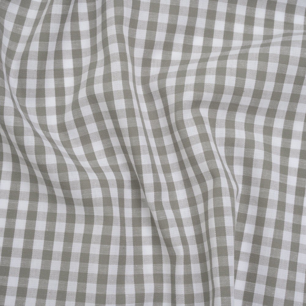 Cotton Gingham 0.25" - Gray - Londrina Collection