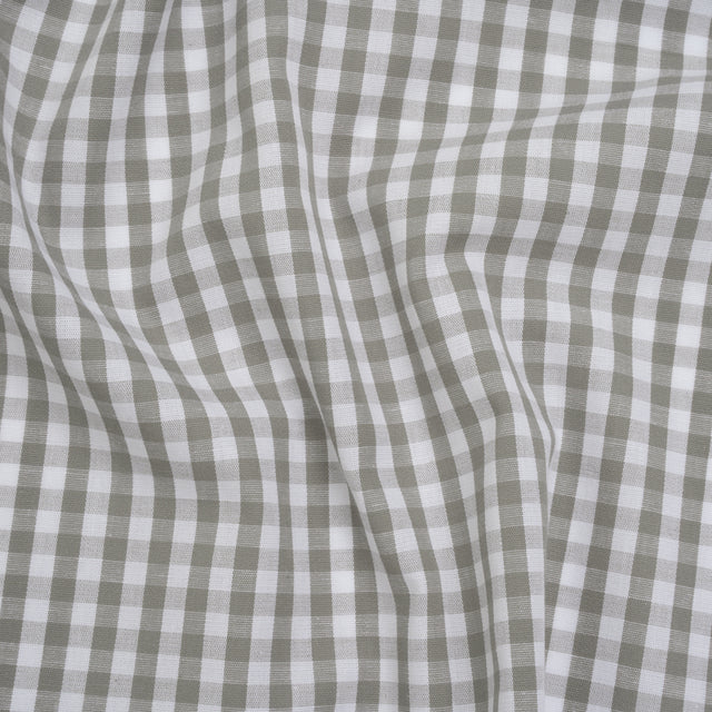 Cotton Gingham 0.25" - Gray - Londrina Collection