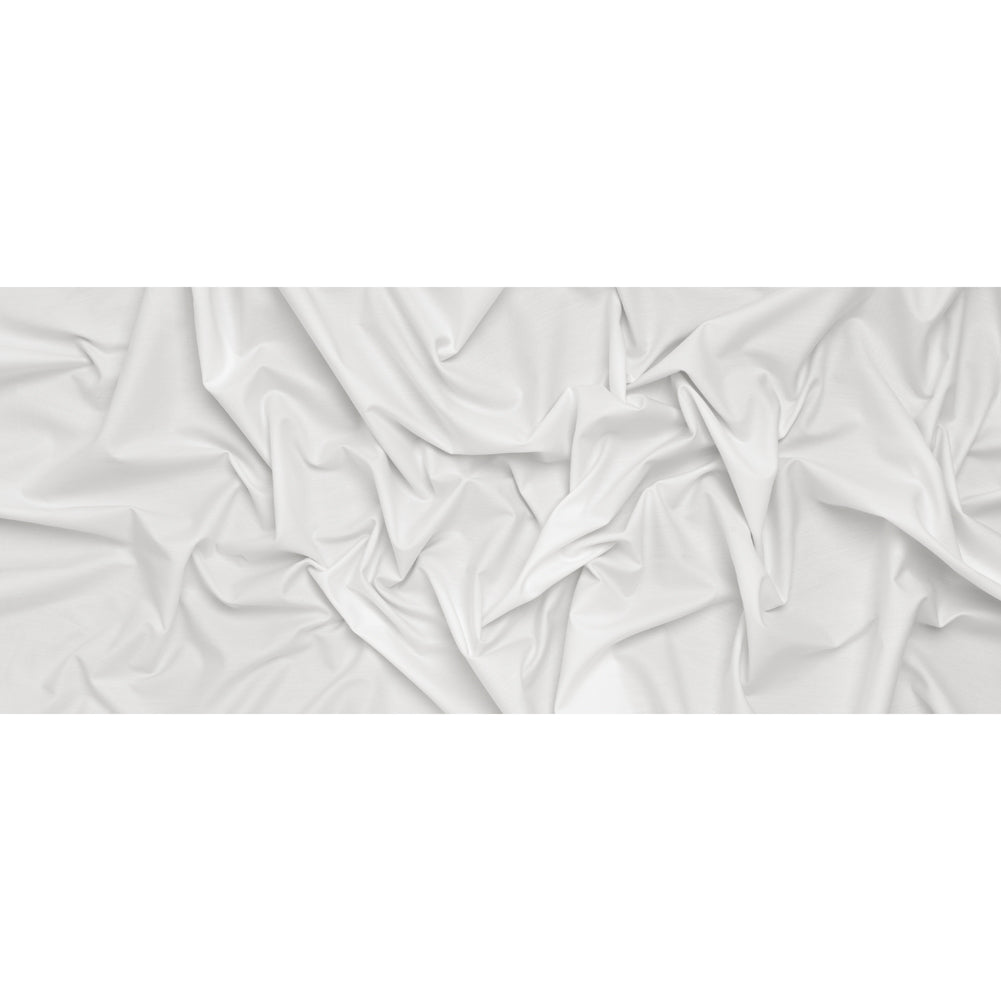 Cotton Oxford Shirting - Soft White - Deadstock - Full