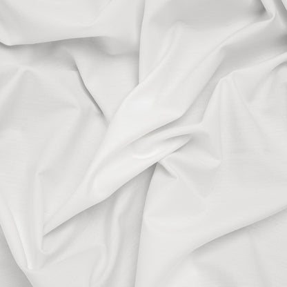 Cotton Oxford Shirting - Soft White - Deadstock