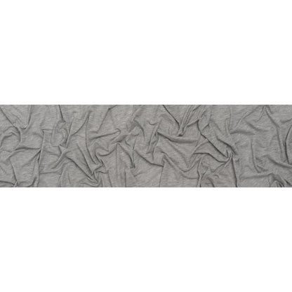 Lightweight Modal, Polyester and Cotton Jersey - Heathered Cloud Gray - Deadstock Full