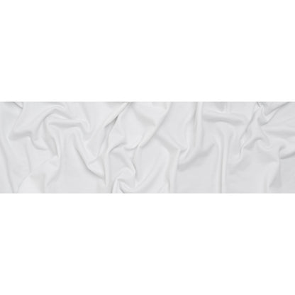 Cotton Brushed French Terry Sweatshirt Fleece - White - Deadstock