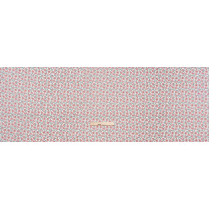 Liberty Fabrics Tana Lawn® - Astell Reece Pink - Baby Pink and Light Green Flower Vines