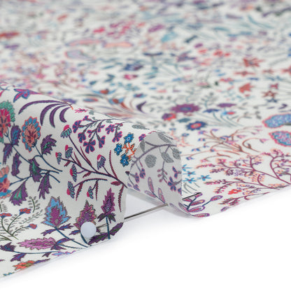 Liberty Fabrics Tana Lawn® - Shepherdly Song Purple - Purple, Blue and Pink Wildflowers Full