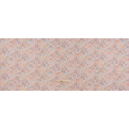 Liberty Fabrics Tana Lawn® - Shepherdly Song Pink - Pink, Peachy Orange and Blue-Gray Wildflowers