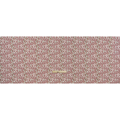 Liberty Fabrics Tana Lawn® - Empress Red - Red and Green Trailing Cherry Blossoms