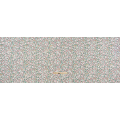 Liberty Fabrics Tana Lawn® - Empress Pink Light - Baby Pink and Mint Green Trailing Cherry Blossoms