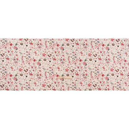 Liberty Fabrics Tana Lawn® - Floral Eve Pink - Baby Pink and Light Green Scattered Plants and Flowers