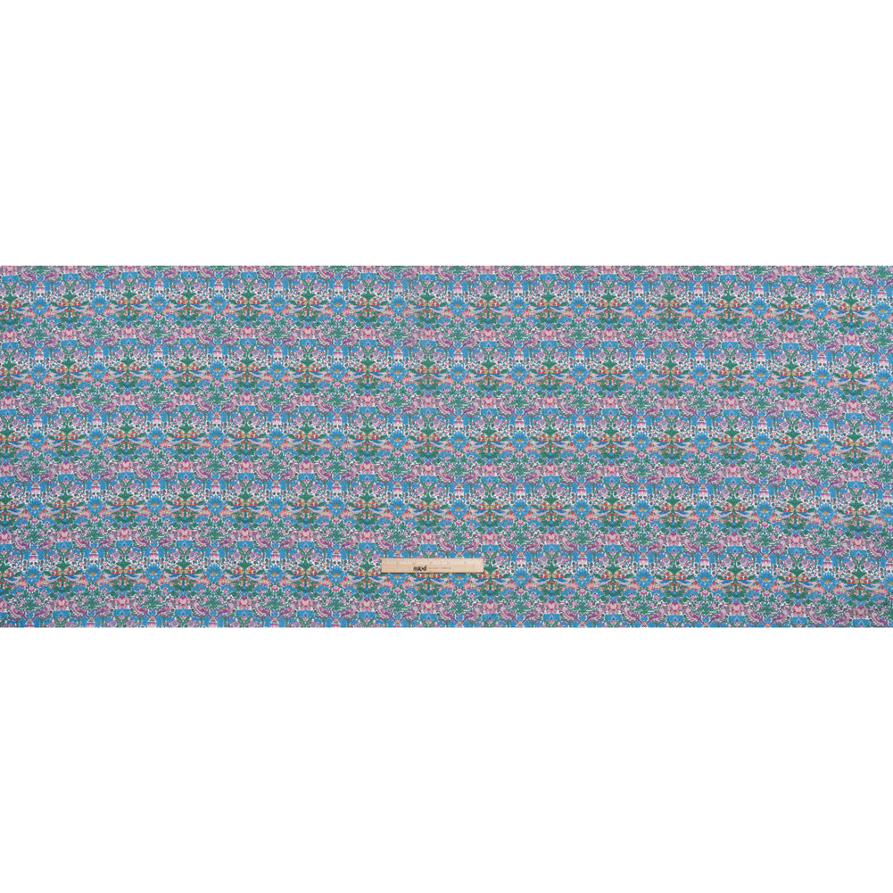 Liberty Fabrics Tana Lawn® - Strawberry Thief Spring Multi Bright - Blue, Green and Pink Birds, Berries and Flowers - Full