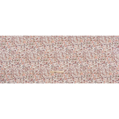 Liberty Fabrics Tana Lawn® - Wild Flowers Light Pink - Rose Pink and Earthy Green Botanical Illustrations Full