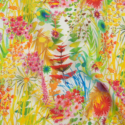 Liberty Fabrics Tana Lawn® - Tresco Multi Bright - Red, Green and Yellow Painted Floral