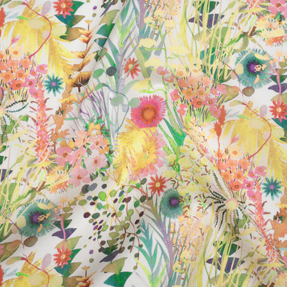 Liberty Fabrics Tana Lawn® - Tresco Multi Pastel - Yellow, Light Green and Baby Pink Painted Floral