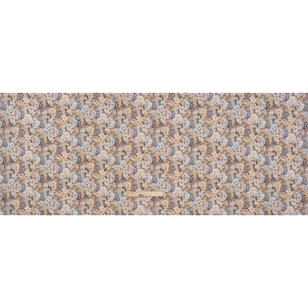 Liberty Fabrics Tana Lawn® - Painted Travels Multi Neutral - Beige, Gray and Muted Green Lush Florals Full