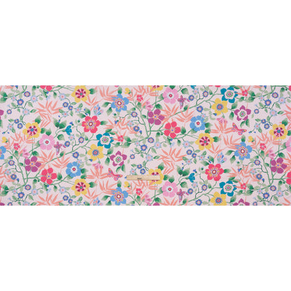 Liberty Fabrics Tana Lawn® - Pavilion Pink - Light Pink, Yellow and Green Bold Florals
