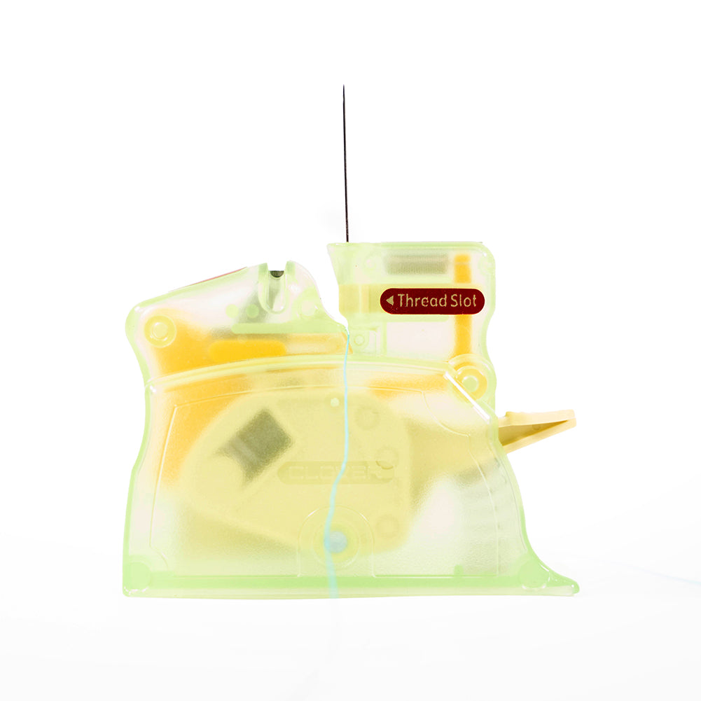 Clover Desk Needle Threader - Green Folded