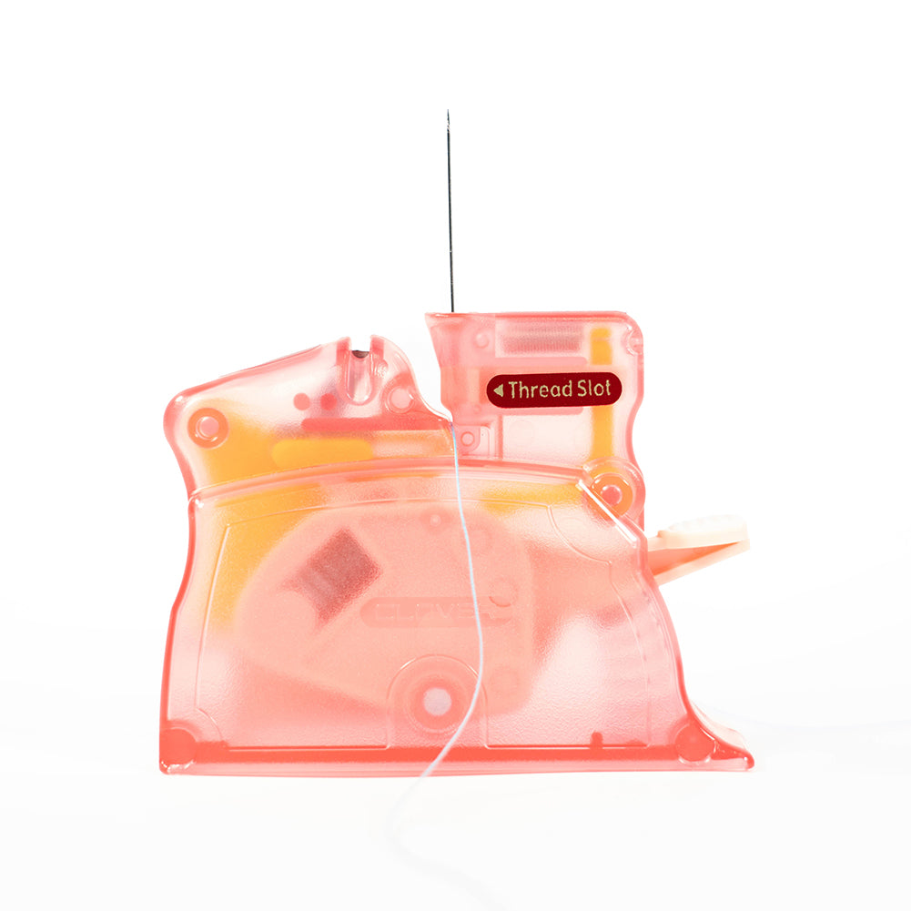 Clover Desk Needle Threader - Pink Folded