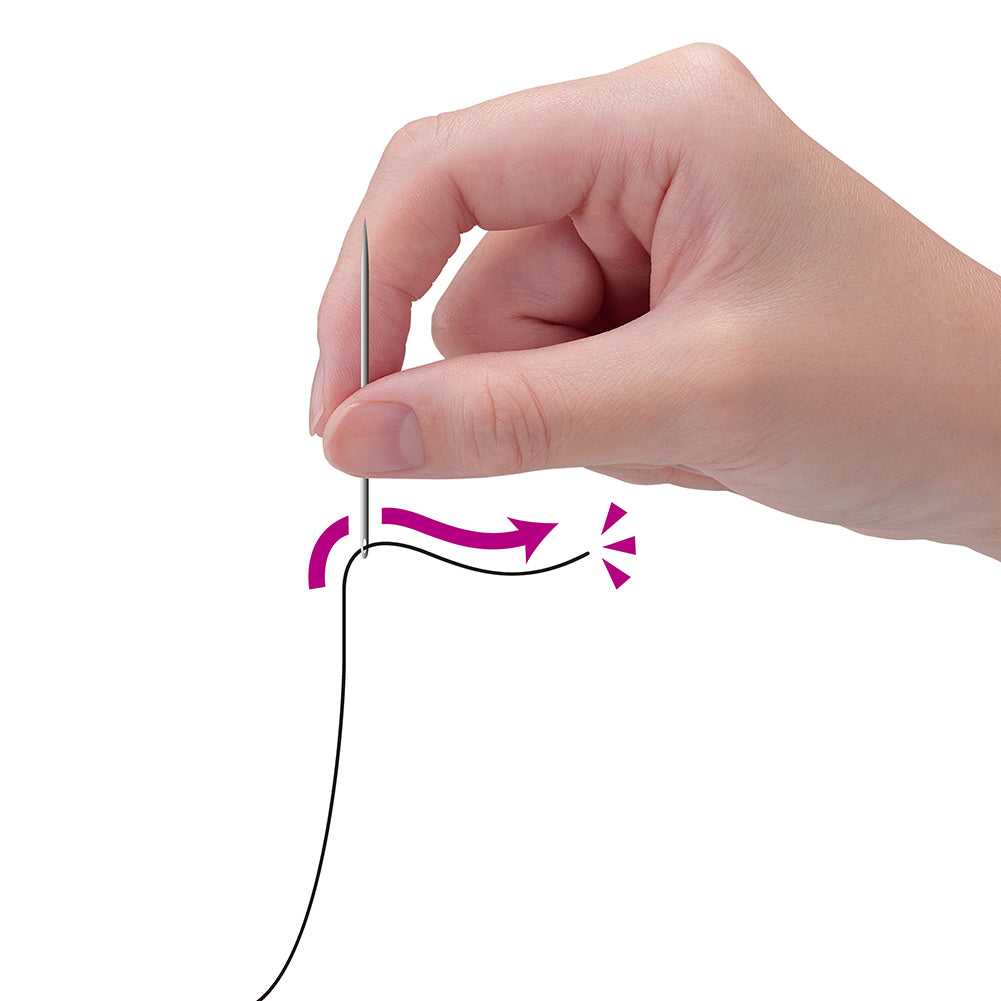 Clover Quick Desk Needle Threader - Purple - Folded