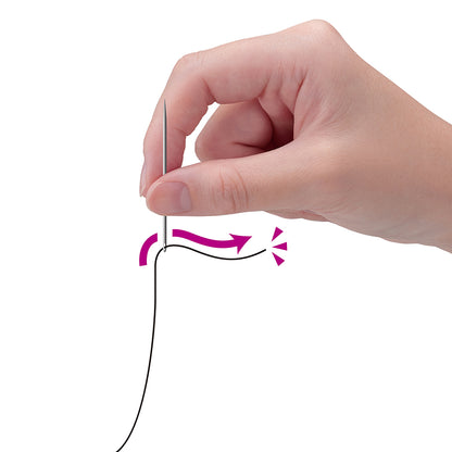 Clover Quick Desk Needle Threader - Purple