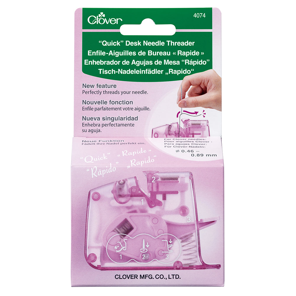 Clover Quick Desk Needle Threader - Purple - Drape - Image 7 of 11