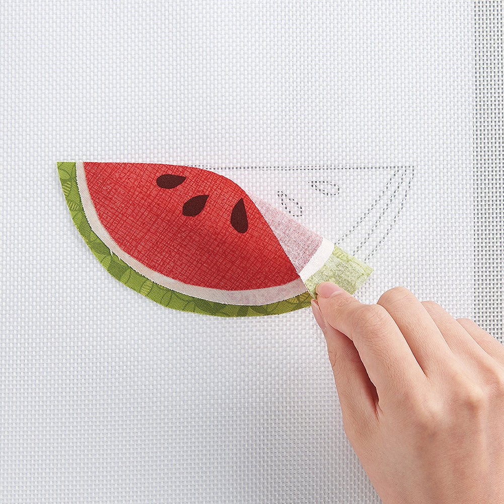 Clover Design Pro Applique Mat - 11.625" x 16.5" - Transparent, Non-Slip and Non-Stick - Folded