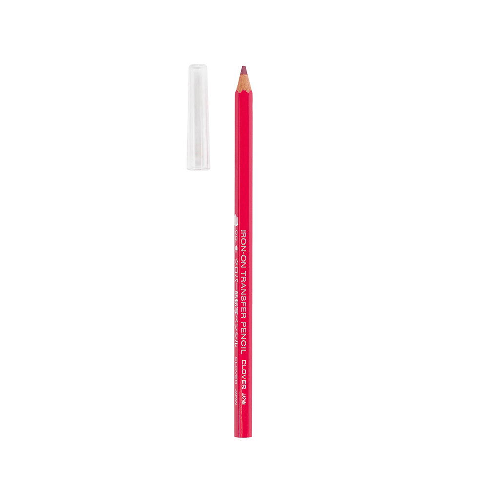 Clover Iron-on Transfer Pencil - Red Folded
