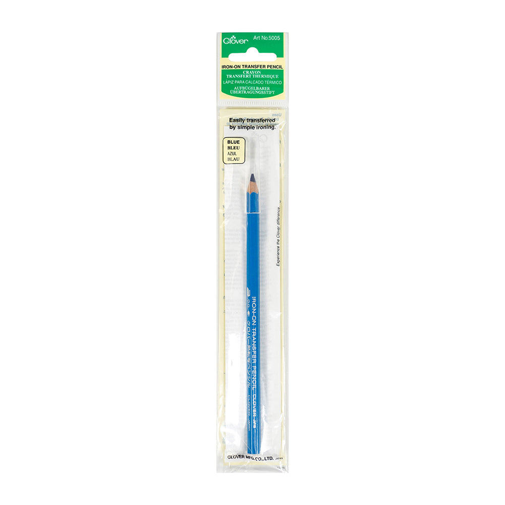 Clover Iron-on Transfer Pencil - Blue
