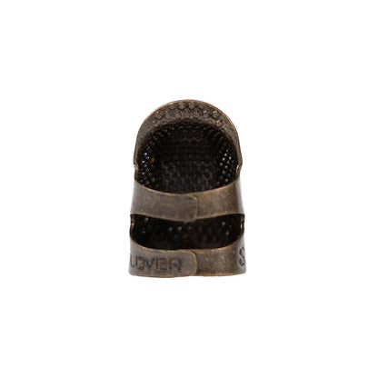 Clover Open Sided Metal Thimble - Small