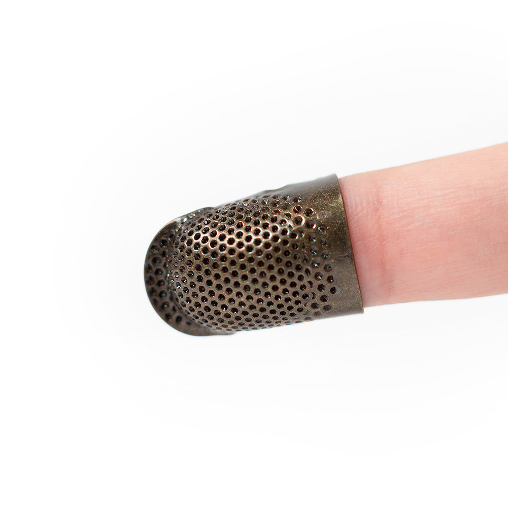 Clover Open Sided Metal Thimble - Small - Full - Image 7 of 7