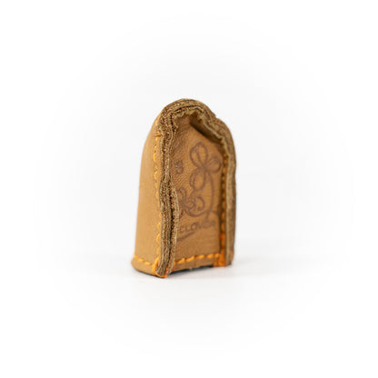 Clover Natural Fit Leather Thimble - Small