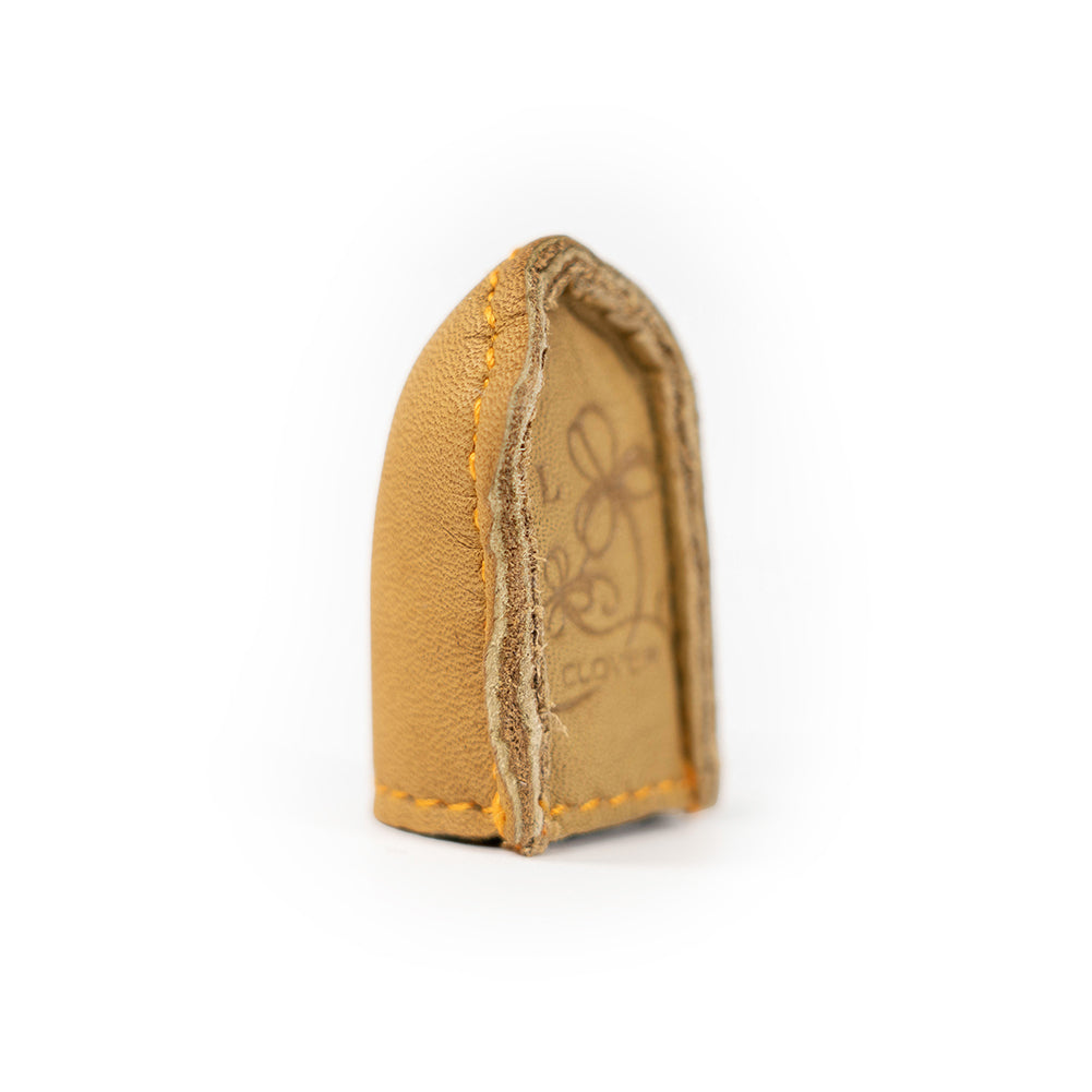 Clover Natural Fit Leather Thimble - Large - Detail