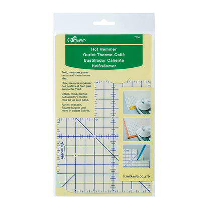 Clover Hot Hemmer Ruler Drape